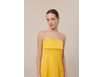 Robe Roy Jaune en Viscose