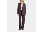 Pantalon Tailleur Large Marron brown