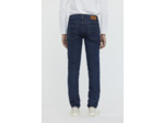 Pantalon taille haute, coupe confort
