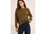 Pull col rond avec manches longues