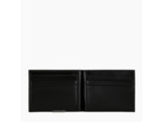 Porte cartes avec pince billets Honoré en cuir lisse