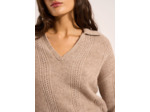 Pull à col ouvert