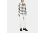 Chemise Manches Longues A Carreaux black grey white