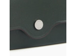 Porte monnaie Sans couture en cuir lisse