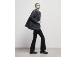 Veste Reversible Fausse Fourrure Et Nylon black