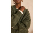 Gilet en mohair et laine BAKER