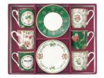 BOTANIC CHIC Coffret 6 pt à café 10cl