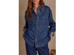Chemise unisexe en jean CATTY