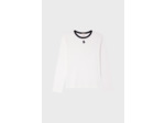 T-shirt manches longues à logo - ANNECLAIRE