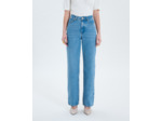 Jean mom baby blue