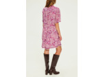 Robe courte et fluide à fleurs - SORINE