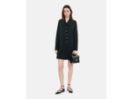 Robe Noire Courte Avec Plissage black