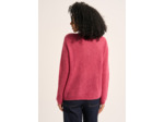 Pull à col V en mohairs et Alpaga