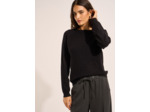 Pull col rond avec manches longues