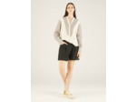 Chemise ecru patch
