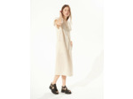 Robe rayure naturelle