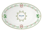 BOTANIC CHIC Plat à servir 35X23.5cm