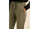 Jogging détails en satin