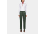 Pantalon Tailleur Vert wood kaki