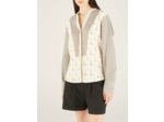 Chemise ecru patch