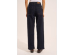 Jean large taille haute sans coutures