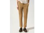 Pantalon droit cafe au lait