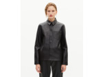 Chemise en cuir noire black