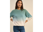 Pull à col rond deep dye