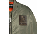 Bomber avec empiècements cuir B40RS SCHOTT