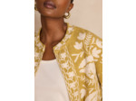 Veste NATHALIE en coton brodé