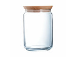 Pot 100cl Pure Jar Wood