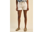 Short en jean avec revers