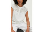 T-shirt fantaisie en coton - GUILLAINE