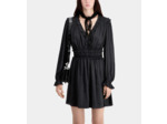 Robe Courte Plissee black