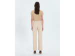 Jean crop beige