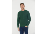 Sweat col rond maille piquée