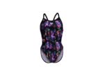 Maillot de bain arena Performance Rose Texture XCross Back pour femmes