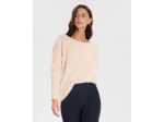 Pull Penseeboat Beige Chiné - 100% cachemir
