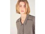 Chemise carreaux noirs
