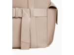 Sac à dos à rabat Noah en cuir grain buffle et cuir lisse