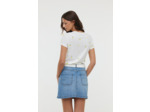 T-shirt manches courtes broderies «Citrons»