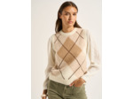 Pull sans manches motif