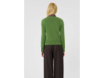 Gilet Germain Cactus en Laine Mercerisée