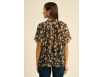Blouse manches courtes imprimée