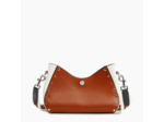 Petit sac bandoulière Sans Couture en cuir lisse