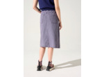 Jupe denim violet crush