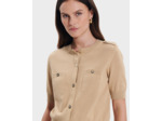 Gilet Geoffrey Beige en Coton
