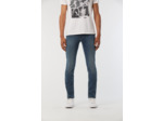 Denim slim fit, jambe ajustée, taille medium