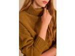 Pull  col roulé BRANDO BIS en 100% laine