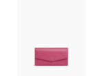 Grand portefeuille Charlotte en cuir lisse